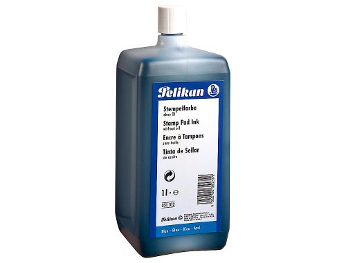 Tinta para carimbos pelikan frasco 1 lt preto , Pelikan , 23294 , 4012700351296